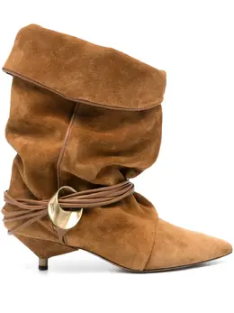 ISABEL MARANT: Коричневые ботинки 
