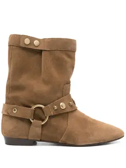ISABEL MARANT: Бежевые ботинки 