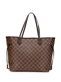 Louis Vuitton Pre-Owned: Коричневая сумка-шоппер 