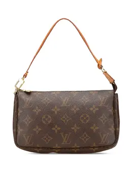 Louis Vuitton Pre-Owned: Коричневая сумка 