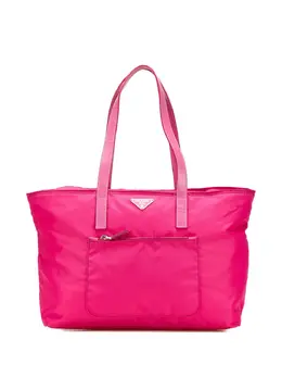 Prada Pre-Owned: Розовая сумка-шоппер 