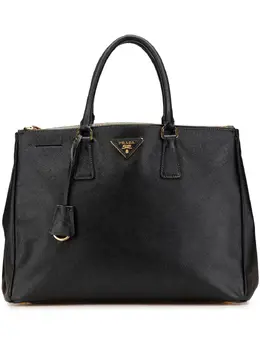 Prada Pre-Owned: Чёрная сумка-шоппер 