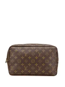 Louis Vuitton Pre-Owned: Коричневый клатч 