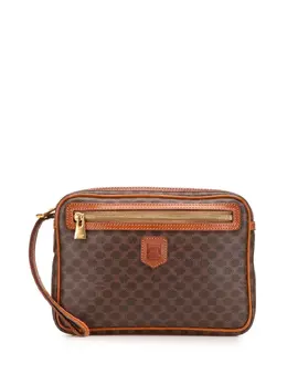 Céline Pre-Owned: Коричневый клатч 