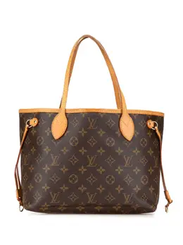 Louis Vuitton Pre-Owned: Коричневая сумка-шоппер 