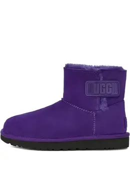 UGG: Фиолетовые ботинки  Mini Bailey