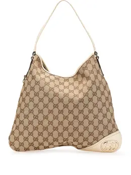 Gucci Pre-Owned: Коричневая сумка 