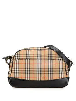 Burberry Pre-Owned: Коричневая сумка через плечо 