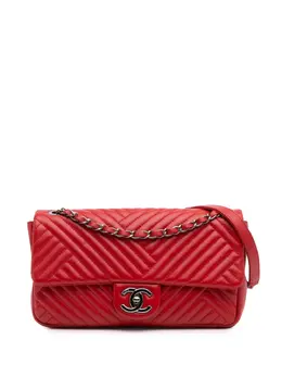 CHANEL Pre-Owned: Красная сумка 