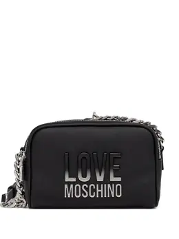 Love Moschino: Чёрная сумка через плечо 