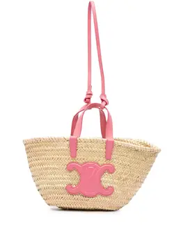 Céline Pre-Owned: Коричневая сумка-шоппер 