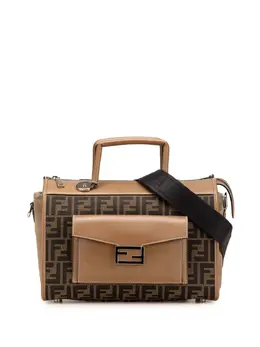 Fendi Pre-Owned: Коричневая сумка 