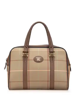Burberry Pre-Owned: Коричневая сумка 