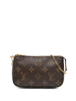 Louis Vuitton Pre-Owned: Коричневая сумка 