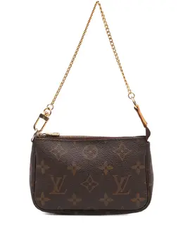 Louis Vuitton Pre-Owned: Коричневая сумка 