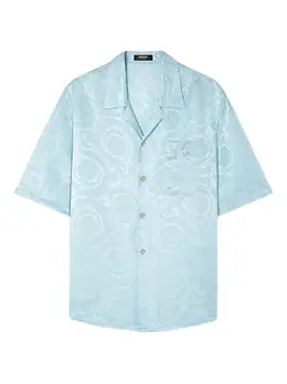 Versace: Жаккардовая рубашка  Barocco