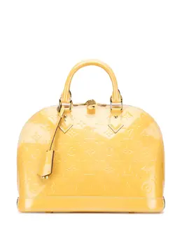 Louis Vuitton Pre-Owned: Жёлтая сумка 