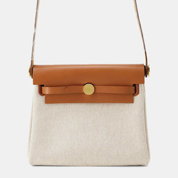 Hermes: Бежевая сумка 