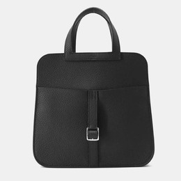 Hermes: Чёрная сумка-шоппер 