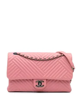 CHANEL Pre-Owned: Розовая сумка 