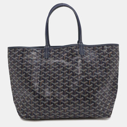 Goyard: Голубая сумка-шоппер 