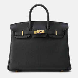 Hermes: Чёрная сумка  Birkin 25