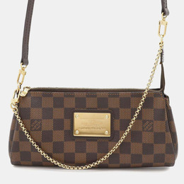 Louis Vuitton: Коричневый клатч 