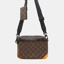 Louis Vuitton: Коричневая сумка 