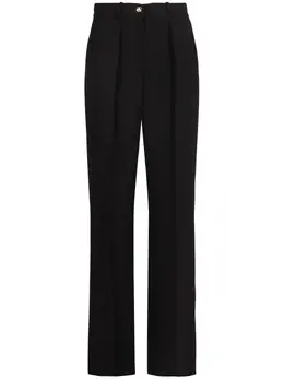 Elisabetta Franchi: Чёрные брюки 