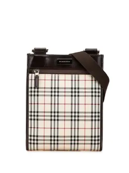 Burberry Pre-Owned: Коричневая сумка через плечо 