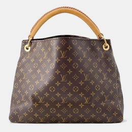 Louis Vuitton: Бежевая сумка 