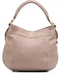 Prada Pre-Owned: Коричневая сумка 