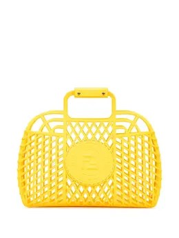Fendi Pre-Owned: Жёлтая сумка 