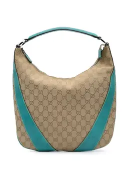 Gucci Pre-Owned: Голубая сумка 