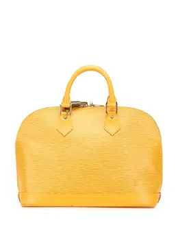 Louis Vuitton Pre-Owned: Жёлтая сумка 