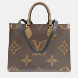 Louis Vuitton: Коричневая сумка 