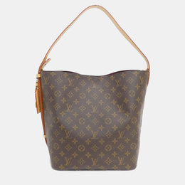 Louis Vuitton: Коричневая сумка 