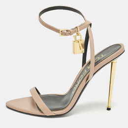 Tom Ford: Бежевые сандалии  Padlock