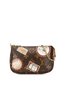 Louis Vuitton Pre-Owned: Коричневая сумка 