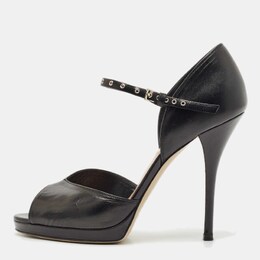 Valentino: Чёрные сандалии 