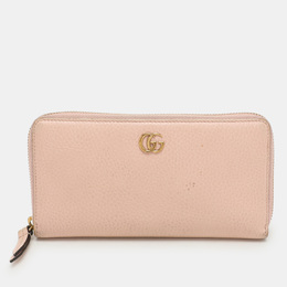 Gucci: Розовый кошелёк  Marmont