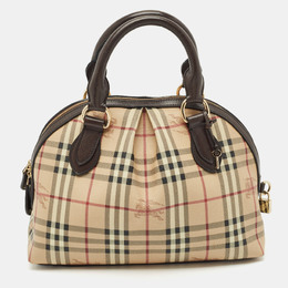 Burberry: Бежевая сумка 