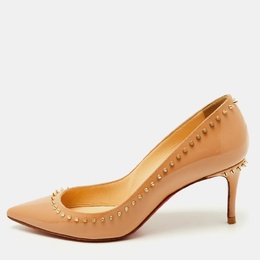 Christian Louboutin: Бежевые туфли 