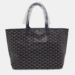 Goyard: Синяя сумка-шоппер 