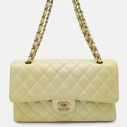 Chanel: Жёлтая сумка 