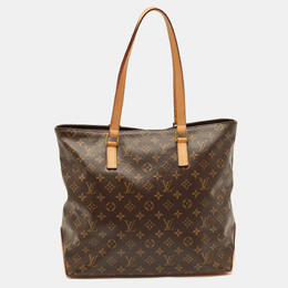 Louis Vuitton: Коричневая сумка 