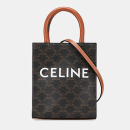 Celine: Коричневая сумка 
