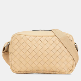 Bottega Veneta: Коричневая сумка  Intrecciato