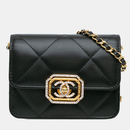 Chanel: Чёрный картхолдер 