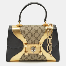 Gucci: Многоцветная сумка  GG Supreme